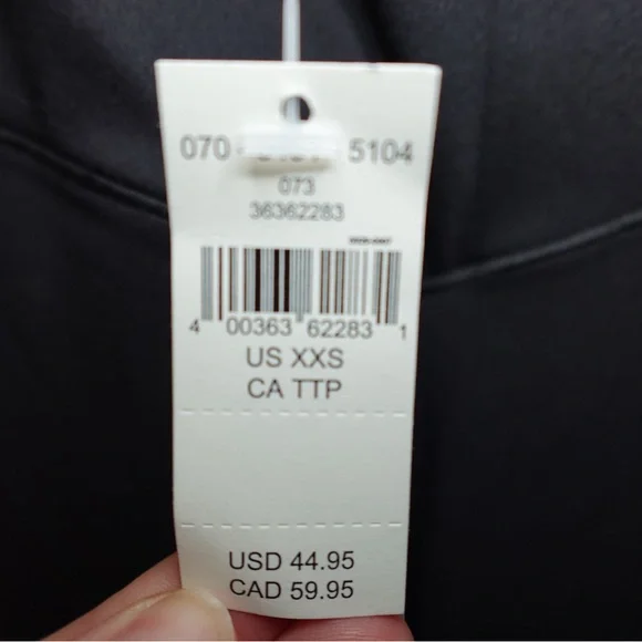 OFFLINE By Aerie Real Me High Waisted Crossover Legging - Black XXS - Picture 9 of 12